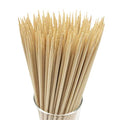 Classic HOPELF 6" Natural Bamboo Skewers for BBQ，Appetiser，Fruit，Cocktail，Kabob，Chocolate Fountain，Grilling，Barbecue，Kitchen，Crafting and Party. Set