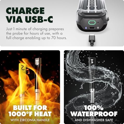 Classic CHEF iQ Sense | Smart Wireless Meat Thermometer | 2